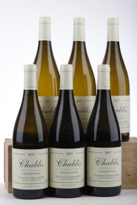 CHABLIS VIEILLES VIGNES 2017 - Jean Claude et Romain Bessin - 6 Bottles