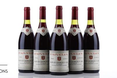 NUITS ST GEORGES LES DAMODES 1993 - Faiveley - 5 Bottles