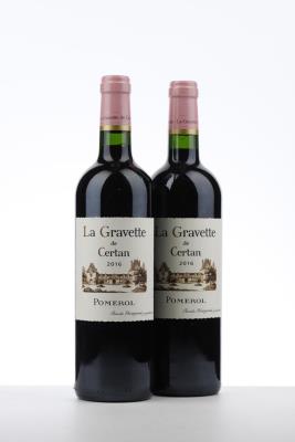 LA GRAVETTE DE CERTAN 2016 - Mc - 2 Bottles