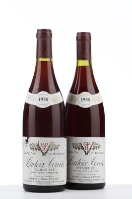 LADOIX CORVEES 1988 - Gaston et Pierre Ravaut - 2 Bottles