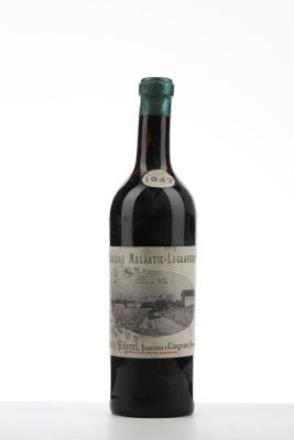MALARTIC LAGRAVIERE 1947 - Andre Bidoret - 1 Bottle