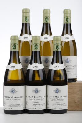 PULIGNY MONTRACHET CHAMPS CANET 2014 - Ramonet - 6 Bottles