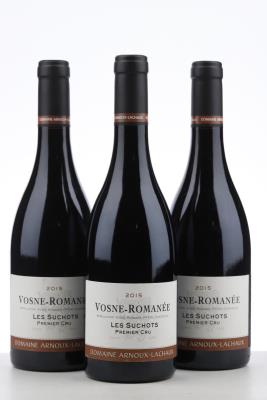 VOSNE ROMANEE LES SUCHOTS 2015 - Arnoux Lachaux - 3 Bottles