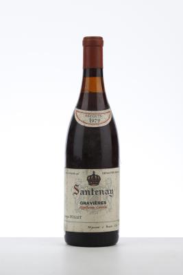 SANTENAY GRAVIERES 1979 - Georges Pollet - 1 Bottle