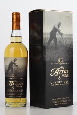 ARRAN 2004 ORKNEY BERE Bottled in 2012 - Alc 46% 1 Bottle