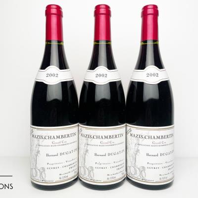 MAZIS CHAMBERTIN 2002 - Dugat Py - 3 Bottles