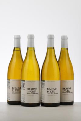 BEAUNE LES COUCHERIAS BLANC 1998 - Jean Claude Rateau - 4 Bottles