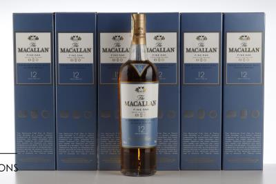 MACALLAN FINE OAK 12 Y TRIPLE CASK MATURED - Alc 40% - 6 Bottles - Oc 1