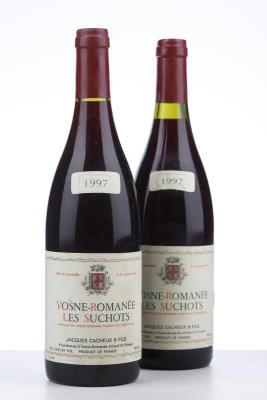 VOSNE ROMANEE LES SUCHOTS 1997 - Jacques Cacheux - 2 Bottles