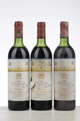 MOUTON ROTHSCHILD 1983 - Mc - 3 Bottles