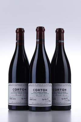 CORTON 2016 - Domaine de la Romanee Conti - 3 Bottles - Owc 6