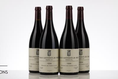 VOLNAY SANTENOTS DU MILIEU 1999 - Comtes Lafon - 4 Bottles