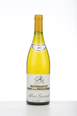 MEURSAULT CLOS DES PERRIERES 2008 - Albert Grivault - 1 Bottle