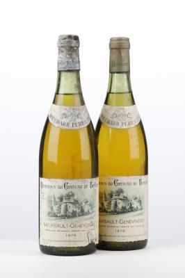 MEURSAULT GENEVRIERES 1976 - Bouchard Pere et Fils - 2 Bottles