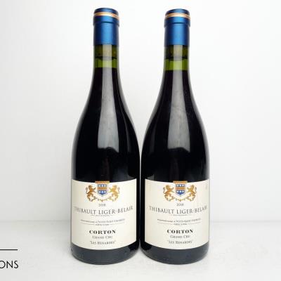 CORTON RENARDES 2016 - Thibault Liger Belair - 2 Bottles