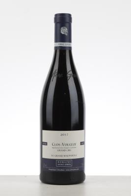 CLOS VOUGEOT LE GRAND MAUPERTUI 2017 - Anne Gros - 1 Bottle