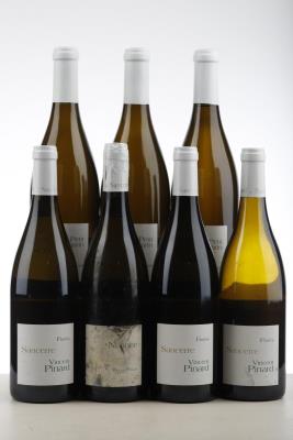 SANCERRE NUANCE 1*2014 + FLORES 3*2013 + PETIT CHEMARIN 1*2014 + 2*2018   - Vincent Pinard - 7 Bottles