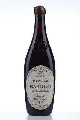 BAROLO RISERVA DELLA CASTELLANA 1945 - Marchesi di Barolo - 1 