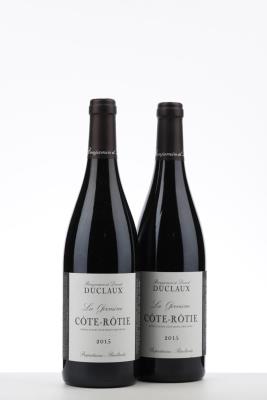 COTE ROTIE LA GERMINE 2015 - Benjamin et David Duclaux - 2 Bottles