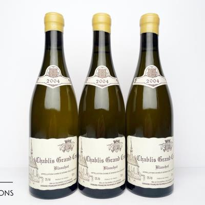CHABLIS BLANCHOT 2004 - Francois Raveneau - 3 Bottles