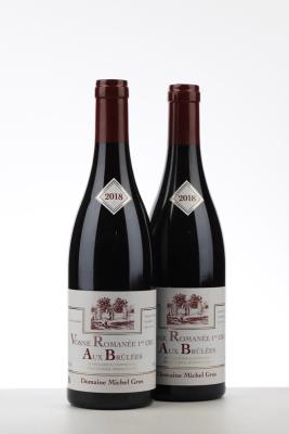 VOSNE ROMANEE AUX BRULEES 2018 - Michel Gros - 2 Bottles