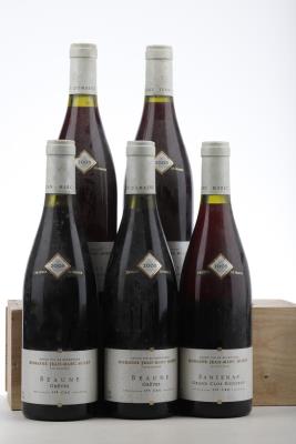 MIXED SANTENAY GRAND CLOS ROUSSEAU 3*2005 + BEAUNE GREVES 2*2005 - Jean Marc Morey - 5 Bottles