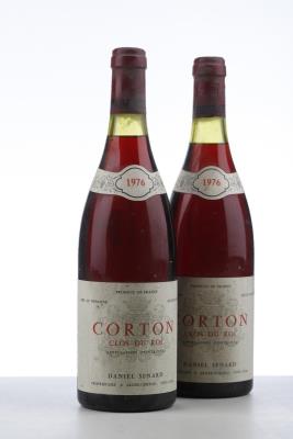 CORTON CLOS DU ROI 1976 - Daniel Senard - 2 Bottles