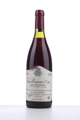 VOSNE ROMANEE CROS PARANTOUX 1993 - Emmanuel Rouget - 1 Bottle