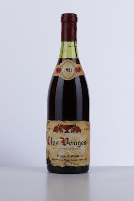 CLOS VOUGEOT 1981 - Cathiard Molinier - 1 Bottle