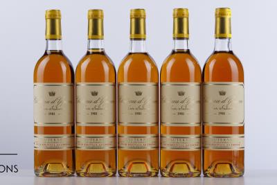 YQUEM 1981 - 5 Bottles