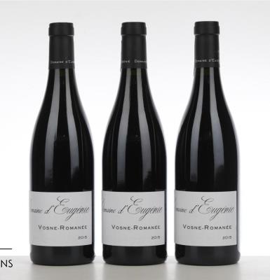 VOSNE ROMANEE 2015 - Domaine d'Eugenie - 3 Bottles
