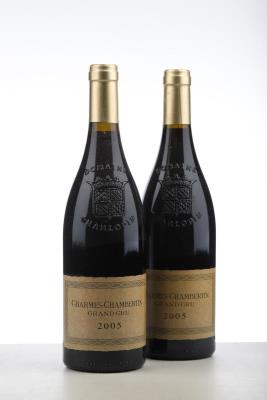 CHARMES CHAMBERTIN 2005 - Philippe Charlopin Parizot - 2 Bottles