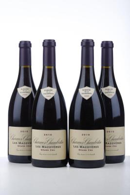 CHARMES CHAMBERTIN LES MAZOYERES 2010 - Domaine de la Vougeraie - 4 Bottles