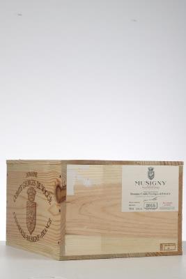 MUSIGNY CUVEE VIEILLES VIGNES 2015 - Comte de Vogue - 6 Bottles - Owc 6