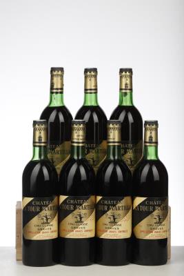 LATOUR MARTILLAC 1975 - Mc - 7 Bottles