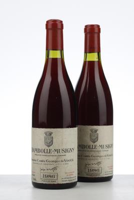 CHAMBOLLE MUSIGNY 1986 - Comte de Vogue - 2 Bottles