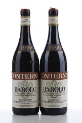 BAROLO CASCINA FRANCIA 1990 - Giacomo Conterno - 2 Bottles