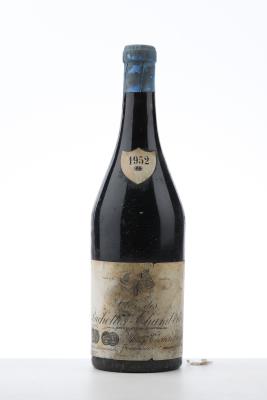 RUCHOTTES CHAMBERTIN CLOS DES RUCHOTTES 1952 - Thomas Bassot - MB - 1 Bottle