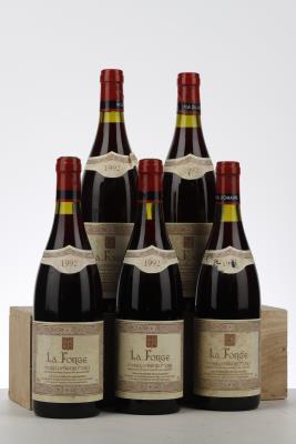 MOREY ST DENIS LA FORGE 1992 - Mommessin - 5 Bottles