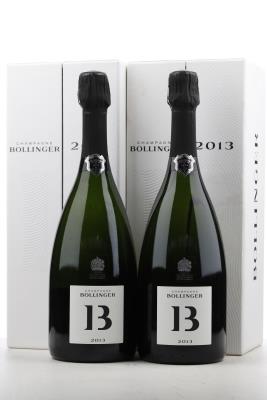 BOLLINGER B 13 BRUT 2013 - Bollinger - 2 Bottles - Oc 1