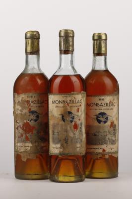 MONBAZILLAC 1945 - Georges Ponty - 3 Bottles