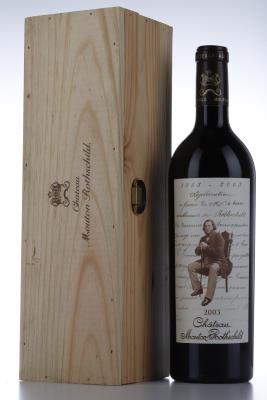 MOUTON ROTHSCHILD 2003 - 1 Bottle in Owc 1