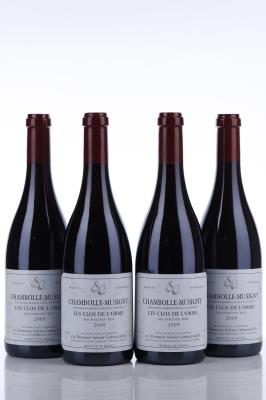 CHAMBOLLE MUSIGNY LES CLOS DE L'ORME 2009 - Sylvain Cathiard - 4 Bottles