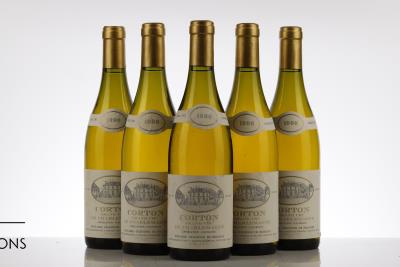 CORTON LE CHARLEMAGNE 1996 - Fontaine-Chandon de Briailles - 5 Bottles