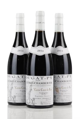 GEVREY CHAMBERTIN COEUR DE ROY TRES VIEILLES VIGNES 2014 - Dugat Py - 3 Bottles