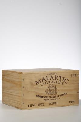 MALARTIC LAGRAVIERE 2014 - Mc - 6 Bottles - Owc 6