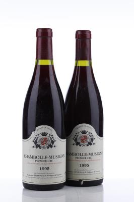 CHAMBOLLE MUSIGNY 1 ER CRU 1995 - Philippe et Vincent Lecheneaut - 2 Bottles