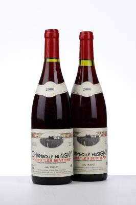 CHAMBOLLE MUSIGNY LES SENTIERS 2000 - Jacky Truchot - 2 Bottles