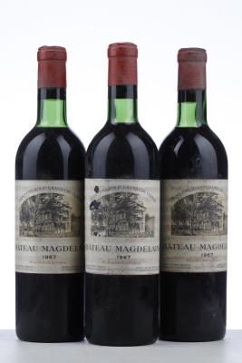 MAGDELAINE 1967 - Mc - 3 Bottles