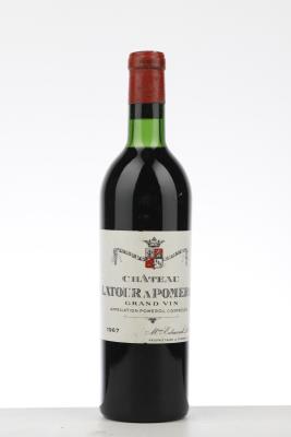 LATOUR A POMEROL 1967 - Mc - 1 Bottle